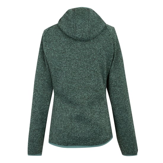 Regatta Womens/Ladies Newhill Hooded Fleece Jacket (Green Haze) - Image 2