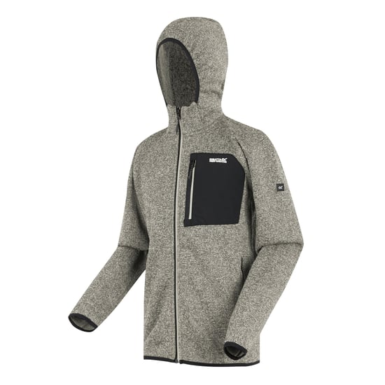 Regatta Heren Newhill Marl Full Zip Fleecejack (Abbeystone) - Image 3