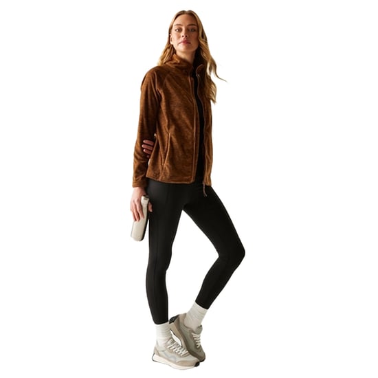 Regatta Dames/Dames Mayse Full Zip Fleecejack (Geglazuurde Gember) - Image 4