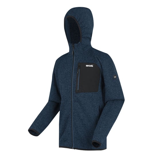 Regatta Heren Newhill Marl Full Zip Fleecejack (Maanlicht Denim) - Image 3