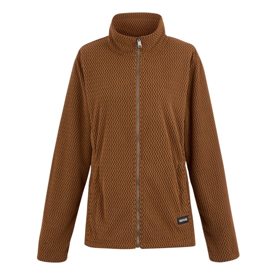 Regatta Heidy Full Zip Fleece för dam och dam (Glaserad ingefära) - Image 1