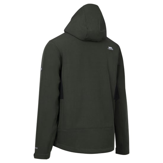 Trespass Heren Dante Softshell Jack (Donkergroen) - Image 2