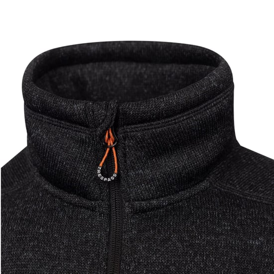 Trespass Heren Bramall Fleece Jas (Zwarte mergel) - Image 3