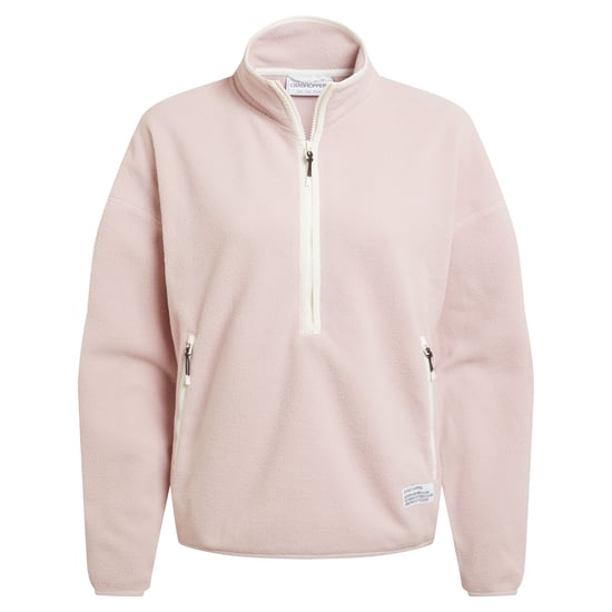 Craghoppers Dames/Dames CO2 Renu Technology Half Zip Fleece Top (Dusky Anjer) - Image 1