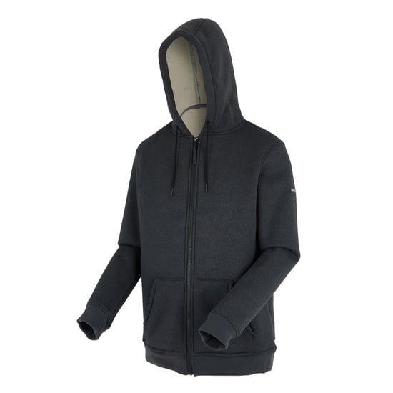 Regatta Heren Naddle Fleece Full Zip Hoodie (Zwart) - Image 3