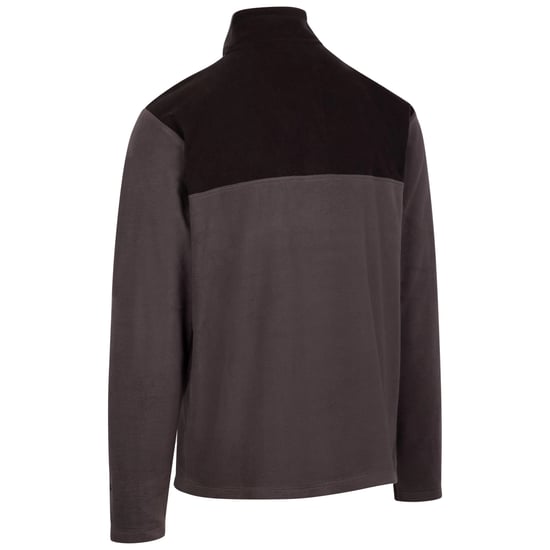 Trespass Heren Curtiston AT100 Fleece Top (Donkergrijs) - Image 2