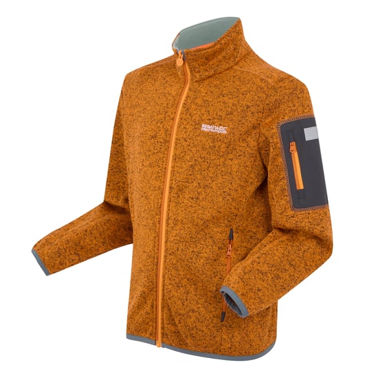 Regatta Kinder/Kinder Newhill Fleece Jas (Helder goud/gletsjer) - Image 3