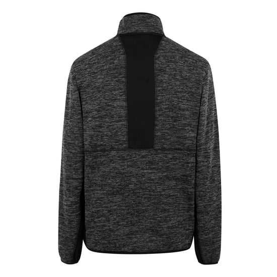 Regatta Mens Baslinn Fleece Jacket (Ash Marl/Black) - Image 2