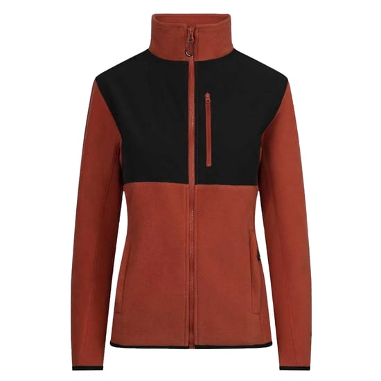 Trespass Dames/Dames Arcade AT100 Contrast Fleecejack (Verbrande Sienna) - Image 1
