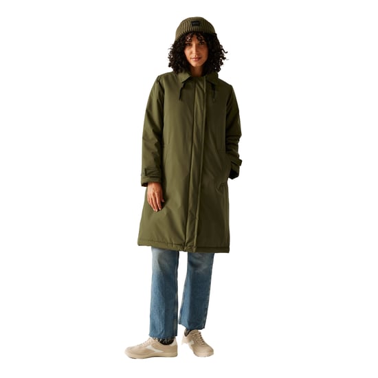 Regatta Dames/Dames Orla Kiely Mac Waterdichte Jas (Militair Groen/Blauw) - Image 6
