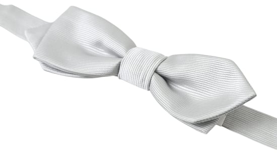 Witte Zijden Vlinderdas Ft3790 - Image 2