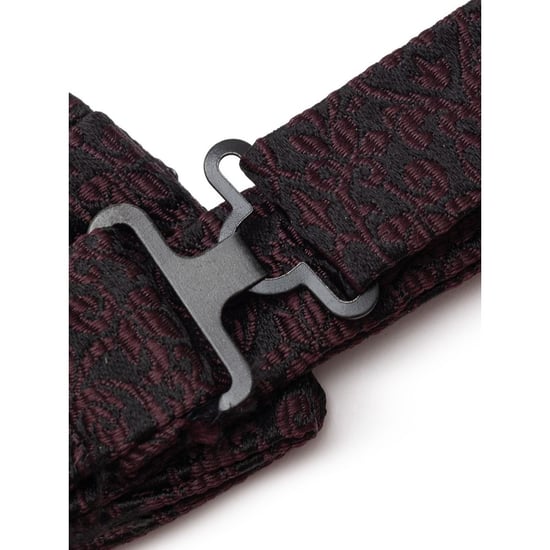 Burgundy Damast Fluga - Image 3