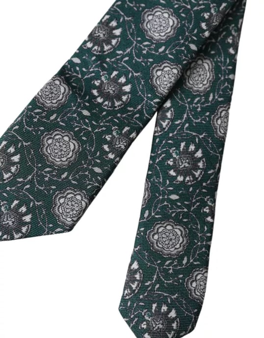 Bloemige Slim Stropdas Modelbloemig - Image 4