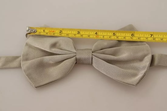 Beige Zijden Strikdas - Image 4