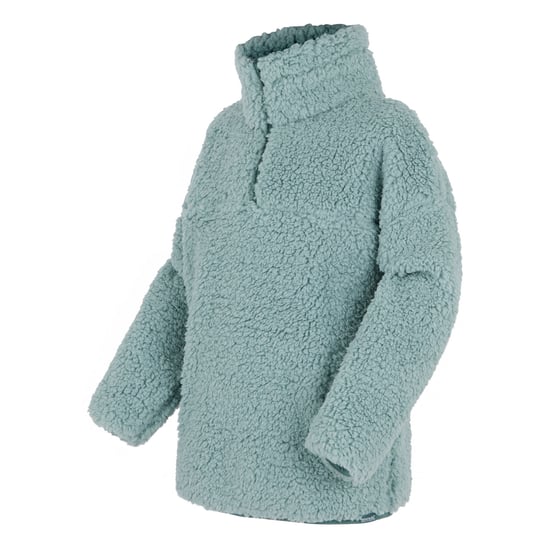 Regatta Kinder/Kids Kaliza Half Rits Fleece Top (Groene waas) - Image 3