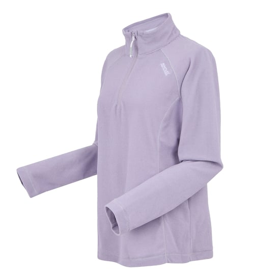 Regatta - Geweldige Outdoor Dames Montes Half Zip Fleece Top (Wisteria/Lila distel) - Image 3