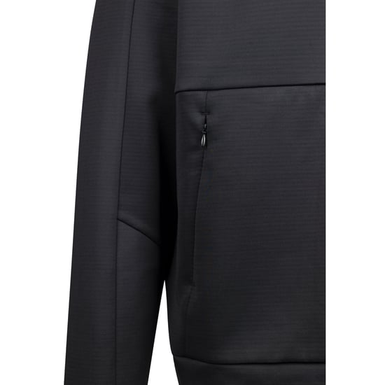 Trespass Mens Jay Quarter Zip Long-Sleeved Top (Black) - Image 4