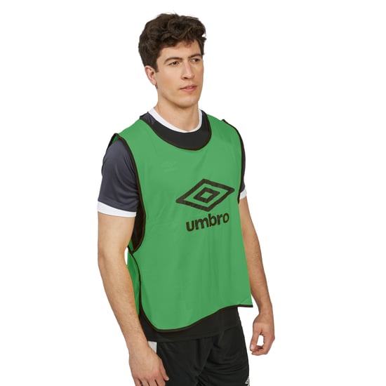 Umbro Unisex Adult Training Bib (Emerald/Black) - Image 5