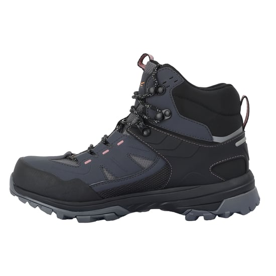 Regatta Dames/Dames Regen Wandelschoenen (Seal grijs/duister roze) - Image 3