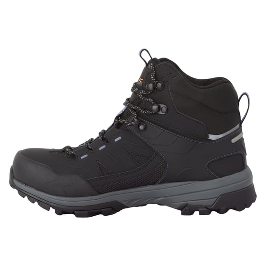 Regatta Dames/Dames Regen Wandelschoenen (Zwart/Lila Bloei) - Image 3