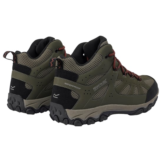 Regatta Mens Edgepoint IV Walking Boots (Olive Night/Burnt Umber) - Image 2