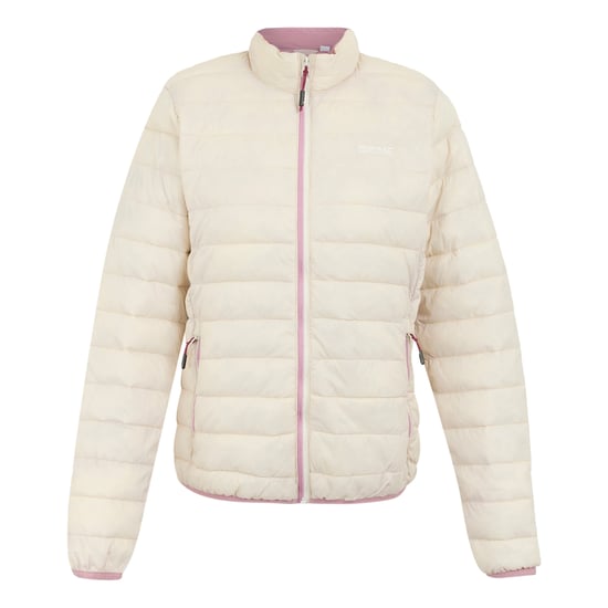 Regatta Womens/Ladies Hillpack II Insulated Padded Jacket (Light Vanilla/Lilas) - Image 1