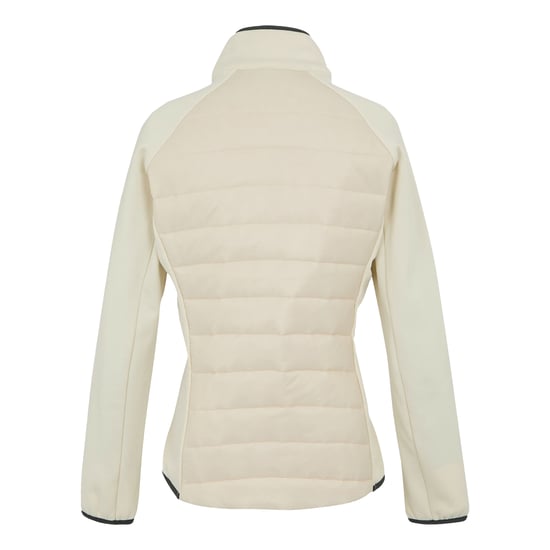 Regatta Womens/Ladies Clumber V Hybrid Jacket (Light Vanilla/Seal Grey) - Image 2
