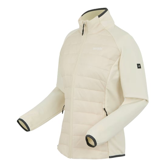 Regatta Womens/Ladies Clumber V Hybrid Jacket (Light Vanilla/Seal Grey) - Image 3