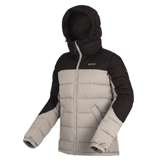 Regatta Womens/Ladies Aldthorn Quilted Jacket (Perfectly Pale/Black) - Image 3