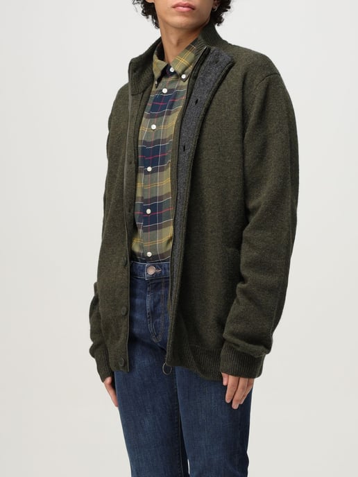 Klassieke Wol Knop-Down Cardigan - Image 3