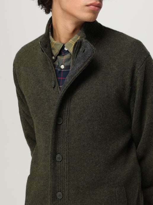 Klassieke Wol Knop-Down Cardigan - Image 4
