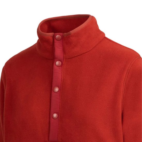Trespass Mantle Fleece Top för dam och dam (Bränd Sienna) - Image 3