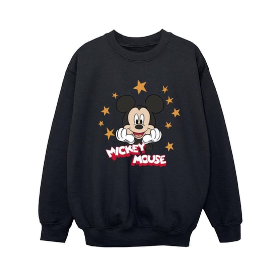 Disney Jongens Mickey Mouse Sterren Sweatshirt (Zwart) - Image 1
