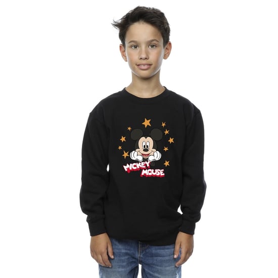 Disney Jongens Mickey Mouse Sterren Sweatshirt (Zwart) - Image 2