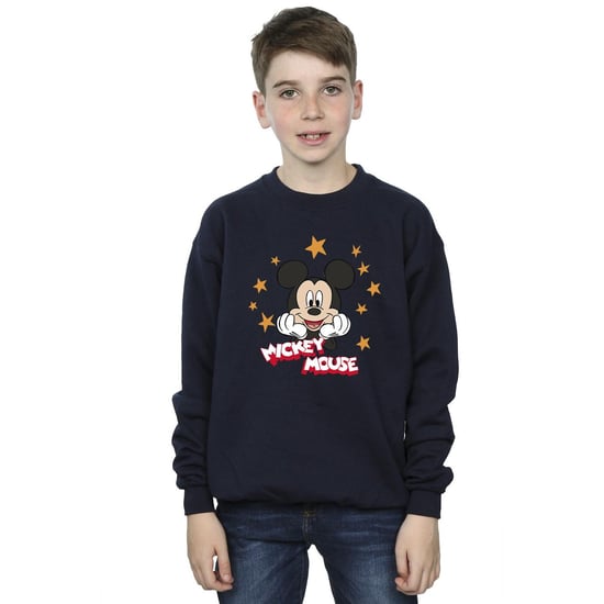 Disney Jongens Mickey Mouse Sterren Sweatshirt (Marineblauw) - Image 2