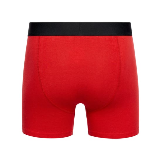 Duck and Cover Heren Fiery Boxershorts (Set van 3) (Geel/Rood/Zwart) - Image 2
