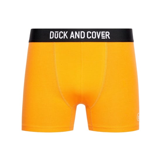 Duck and Cover Heren Fiery Boxershorts (Set van 3) (Geel/Rood/Zwart) - Image 3