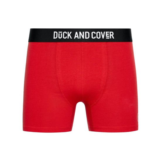 Duck and Cover Heren Fiery Boxershorts (Set van 3) (Geel/Rood/Zwart) - Image 4