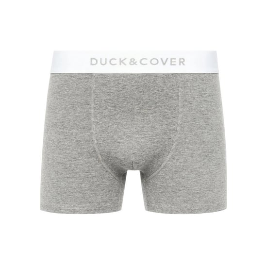 Duck and Cover Mens Sagnet Boxer Shorts (Pack of 3) (Grey/White/Black) - Image 3