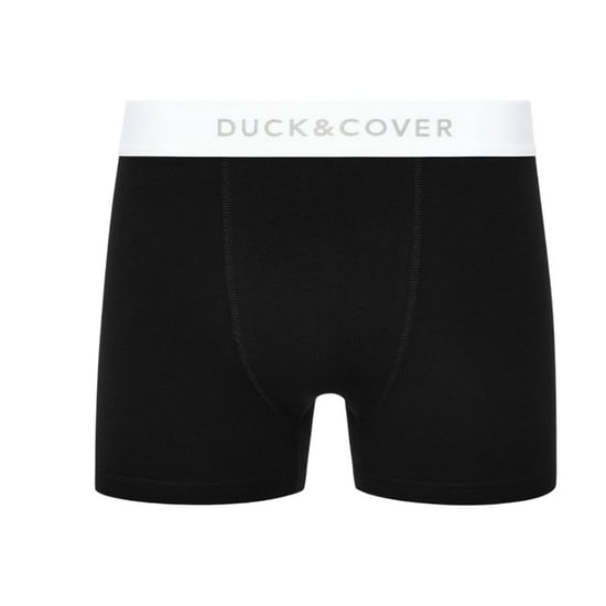 Duck and Cover Mens Sagnet Boxer Shorts (Pack of 3) (Grey/White/Black) - Image 4