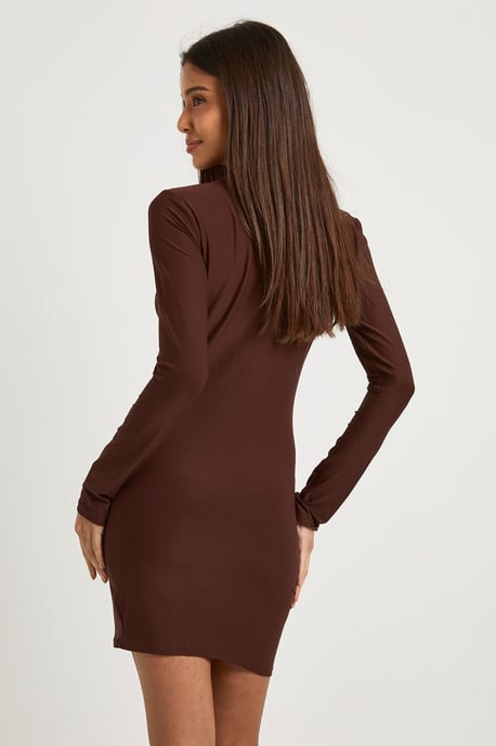 Twist Front Mini Dress - Image 2