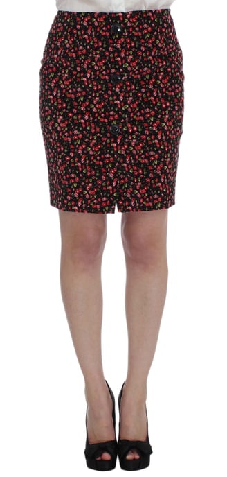 Floral Print Mini Dress Collared Long Sleeve - Image 6
