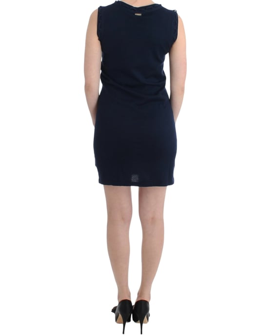 Mouwloze Gebreide Mini Jurk - Image 3