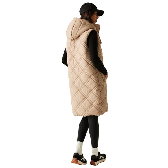 Regatta Dam Rurietta Lång Gilet (Taupe Beige) - Image 5