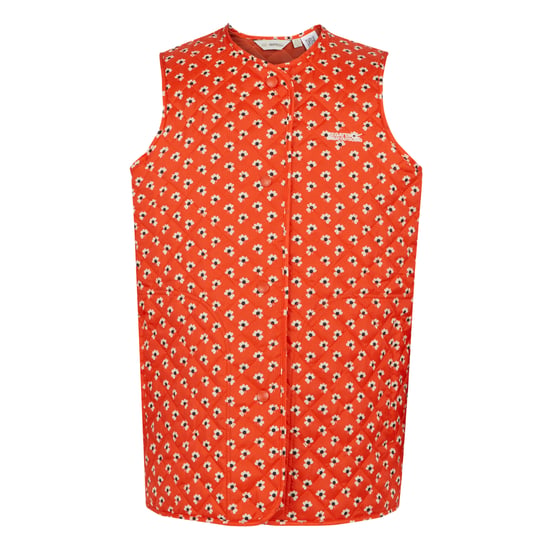 Regatta Professional Dames/Dames Orla Kiely Bloemen Gewatteerd Gilet (Klaver Rood) - Image 1