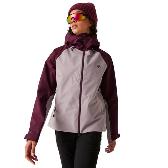 Dare 2B Womens/Ladies Assert II Ski Jacket (Heather/Fig) - Image 5