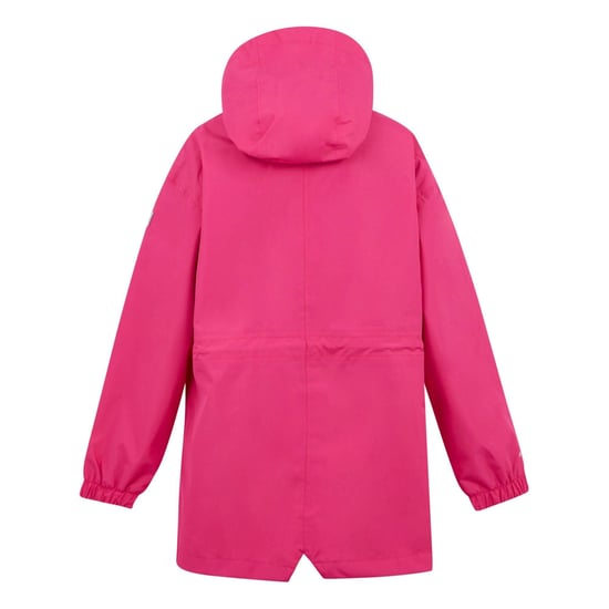 Regatta Ballina Stripe Waterproof Jacket för barn/ungdomar (Pop/Navy/Vit) - Image 2