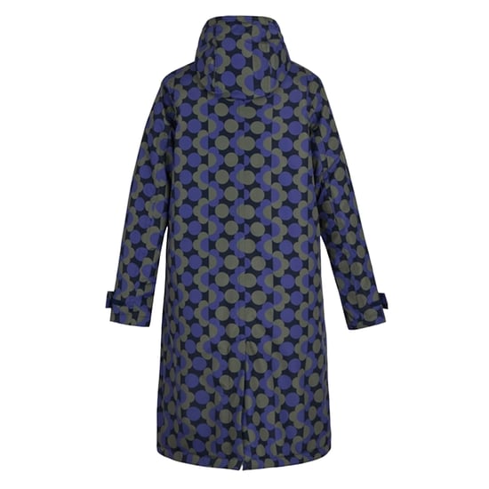 Regatta Waterdichte dames/dames Orla Kiely Floral lange jas (Blauw/Donkere Olijf) - Image 2