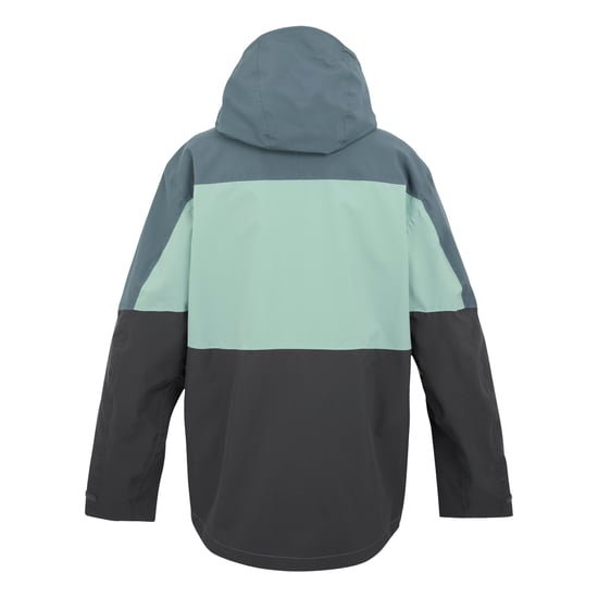 Regatta Mens Maland II Waterproof Jacket (Glacier/Stormy Weather/Ash) - Image 2