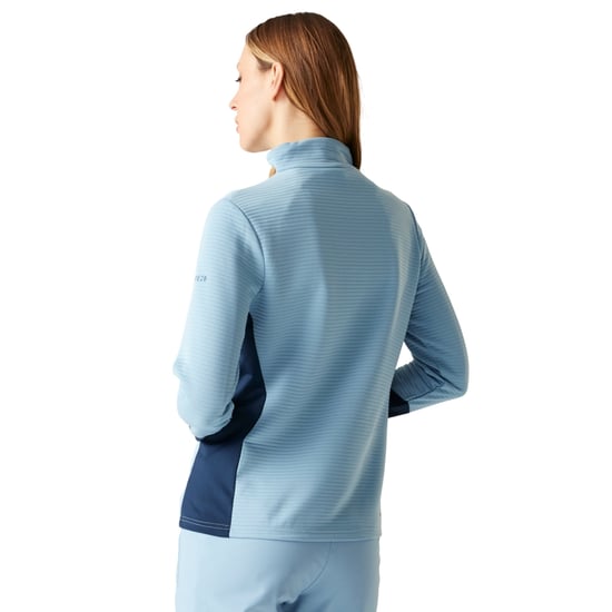Dare 2B Dames/Dames Core Stretch Quarter Zip Midlayer (Gletsjermeer/Navy) - Image 4